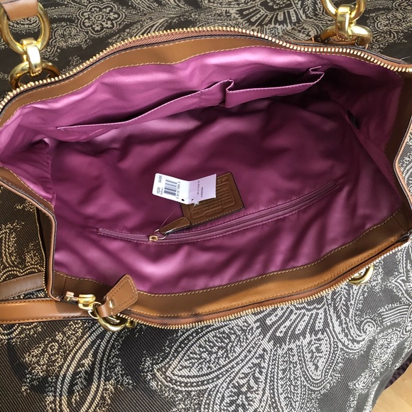 VINTAGE COACH HANDBAG - Picture 5 of 16